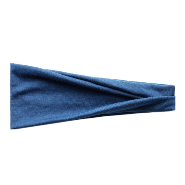 Wweixi Elastic Hair Bands For Comfort And High Elasticity Sweat Absorption 26Navy Blue 1 1Set