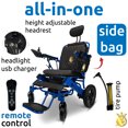 thumbnail image 2 of MAJESTIC IQ-8000 New Remote & Joystick Controlled Mobility Aid Lightweight Foldable Electric Wheelchair, 2 of 6