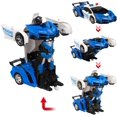 thumbnail image 2 of Voiture Télécommandée Transformateur Rc Voiture Robot Rotation 360 ° Freinage Rechargeable Voiture Jouet pour Enfants une Clé Déformation Voiture de Sport Modèle de Voiture Jouet Cadeau, 2 of 7
