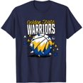 thumbnail image 1 of NBA Golden State Warriors Basketball Stars T-Shirt - White - L, 1 of 4