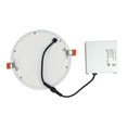 thumbnail image 2 of American Imaginations 24 Pieces Set Of 6-in. W Round Aluminum Semi-Recessed Pot Lights In White AI-29248, 2 of 9