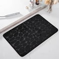 thumbnail image 4 of 1pc Memory Foam Bath Rug Embossed Bathroom Mat Water Absorbent And Washable Bath Rugs Non-Slip Thick Soft And Comfortable Carpet For Show, 4 of 7