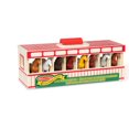 thumbnail image 1 of Melissa & Doug Take-Along Show-Horse Stable Play Set With Wooden Stable Box and 8 Toy Horses, 1 of 6