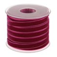 thumbnail image 1 of jifeng 1 Roll 20 Yard Velvet Ribbon Belt 10mm for DIY Gift Wrapping Packing fuchsia as described, 1 of 6