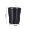 thumbnail image 2 of DOLITY Aluminum Alloy Coffee Dosing Cup Anti Corrosion Coffee Machine Accessories DIY dark black A, 2 of 9