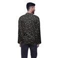 thumbnail image 4 of Atasi Kurta Décontractée Imprimée à Col Chinois Chemise Ethnique Kurta Courte pour Homme Tunique, 4 of 5