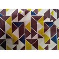 thumbnail image 4 of oneOone Cotton Silk Fabric Parallelogram & Triangle Geometric Decor Fabric Printed BTY 42 Inch Wide, 4 of 4
