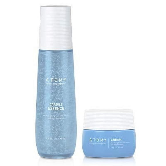 Atomy Hydra Brightening Care Set - Essence, Cream | Korean Skincare | Hydration | Long-lasting moisture | Non-sticky