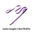 thumbnail image 2 of Double Handle Dog Leash Traffic Control Odor Proof Easy To Clean Coated Wide Nylon Strap With 2 Handles Suitable For Beach/muddy Exploration/training Tibetan Accessories Care Accessories Pet Supplies, 2 of 3
