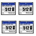 thumbnail image 1 of 4X 512MB Compact Flash Memory Card for Camera, Advertising Machine, Industrial Computer Card,4 x Compact Flash Card,White&blue, 1 of 1