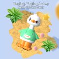 thumbnail image 4 of Green Imitate Crawling Duckling Toy Push Powered For Small Children Toddler Walking, 4 of 7