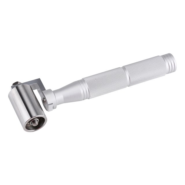Samfox Rouleau de Pression, en Acier Inoxydable Papier Peint Bord Bord Rouleau Rouleau Plat Pression Rouleau DIY Main Rouleau Plaque Outil 40mm