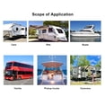 thumbnail image 3 of POWER DISTRIBUTION JUNCTION POST 4-TERMINAL BUS BAR FOR CARS BOATS RVs, 3 of 7