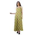 thumbnail image 2 of Moomaya Tenue d'Été pour Femmes en Rayonne Imprimée Partout Robes de Soirée Grande Taille, 2 of 4