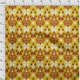thumbnail image 3 of oneOone Polyester Lycra Fabric Paisley Ikat Print Fabric By The Yard 56 Inch Wide, 3 of 4