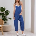 thumbnail image 1 of European Plus Size Women's Strappy Jumpsuits for Daily Wear - Independent Station, 1 of 4