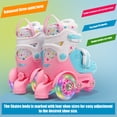 thumbnail image 2 of Kids Roller Skating Set with Camouflage Design - Glow Wheels, Adjustable Size 31-34, Includes Protective Gear and Backpack for Beginners, 2 of 6