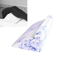 thumbnail image 4 of Wedge Pillow Sleeping Adjustable for Reading Bedroom Heartburn Snoring Sleep Side Snoring Cushion Pregnancy Bedroom Eevated Alignment Ankle Support Blue, 4 of 9