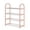 Pink, variant on zanvin Storage and Organization Shoe Rack Shoe Rack Storage Organizer with 4 Tiers Metal Shelves for Bedroom Closet Entry Dorm Room, Gift for family