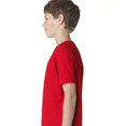 thumbnail image 3 of Next Level Youth Cotton Crew, XL, Red, 3 of 3