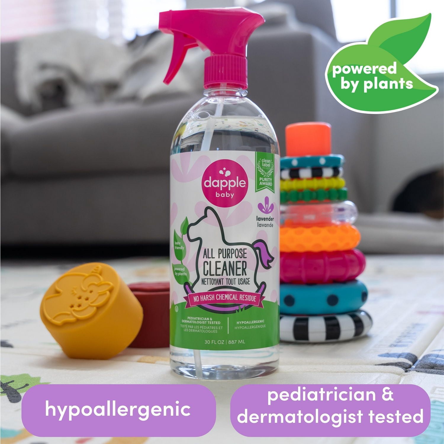 Spray nettoyant tout usage Dapple®, lavande, 887ml
