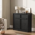 thumbnail image 4 of Kojooin 62 in Sideboard Buffet Cabinet, Large Coffee Bar Cabinet with 2 Doors, 2 Drawers and Adjustable Shelves, 4 of 6