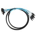 thumbnail image 1 of SAT Ato SATA Cable,Mini SAS Cable 4 SA Sto SATA Cable Hard Drive Data Cable Masterfully Created, 1 of 14