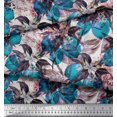 thumbnail image 3 of Soimoi Rayon Fabric Leaves & Lemon Vegetable Printed Fabric 1 Yard 56 Inch Wide, 3 of 3