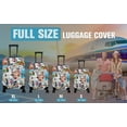 thumbnail image 3 of Luggage Cover Protector Travel Suitcase Covers Protective Skin for Carry On Baggage Fit 18-20 Inch Luggage, 3 of 5