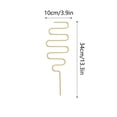 thumbnail image 2 of Small Metal Trelli For Potted Plants Gold Trelli For Climbing Plants Indoor Mini Trelli For Potted Plants Support Stake House Plants Trelli For Garden Potted, 2 of 4