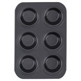thumbnail image 1 of TIMIFIS Baking Pan 4/6/9/12 Cup Cake Mould Muffin Pan Non-Stick Baking Pans Easy to Clean Kitchen Gadgets, 1 of 1