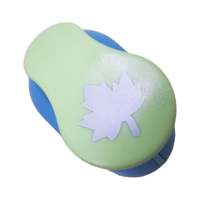 Maytalsory 1Pc Hole Punch Scrapbooking Effortless Photo Album Paper Punchers Handmade Manual Tools Consistent Design 3-3.7cm maple leaf 1.5''