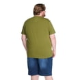 thumbnail image 3 of George Big Men's Stretch V-Neck T-Shirt, 3 of 6