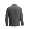 thumbnail image 4 of fatyb Chandail pour Hommes à Col Roulé Décontracté Tricoté Extensible à Manches Longues Hauts Chauds d'Automne Hiver pour Hommes, 4 of 5