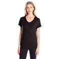 thumbnail image 3 of Hanes T-Shirt à Col en V X-Temp pour Femmes, TG, Noir, 3 of 5