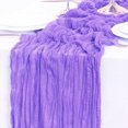 thumbnail image 1 of TIELUTT Bohemian Crease Cloth Table Flag European Dough Fall Table Runners 48 Inches Long Wedding Drapes for Arch 30 Ft Neutral Party Decorations Champagne Tablecloth for Wedding Succulent Party Decor, 1 of 7