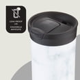 thumbnail image 2 of Tasse de voyage isotherme Contigo Huron 2.0 Couture, acier inoxydable, 591 mL (20 oz), couvercle SNAPSEAL, marbre blanc, 2 of 8