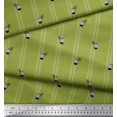thumbnail image 2 of Soimoi Velvet Fabric Geometric Pine & Stripe Decor Fabric Printed Yard 58 Inch Wide, 2 of 3