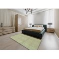 thumbnail image 4 of Ahgly Company Tapis d'Intérieur Carrés Abstraits Vert Olive, Tapis de Zone Abstraits, 3 Pieds Carré, 4 of 6
