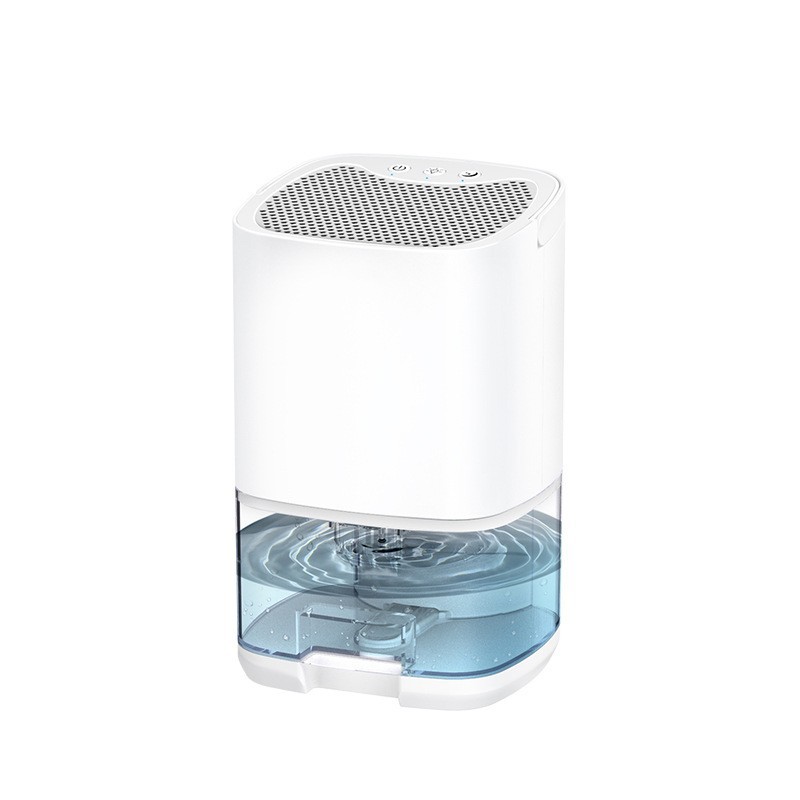 Mini Dehumidifier with 1000ml Tank, Washable Filter & 360° Airflow