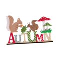 thumbnail image 4 of jifeng Autumn Farmhouse Table Sign Wooden Fall Table Decor for Desk Farmhouse Shelf, 4 of 9