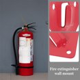 thumbnail image 4 of UPOUART 12Set Iron Fire Extinguisher Wall Mount Bracket Red Space-saving Wall Use, 4 of 8