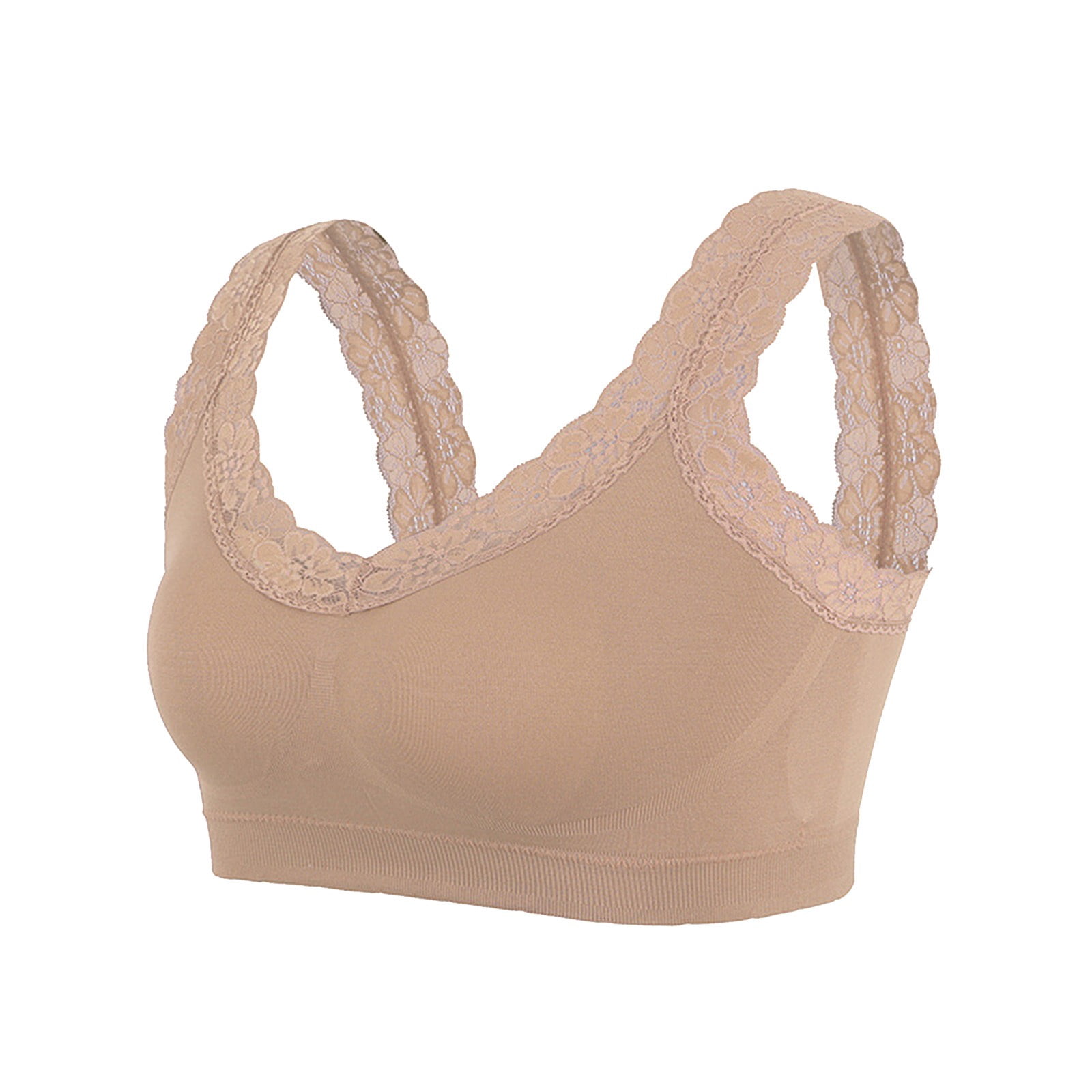 B91xZ Soutien-Gorge de Sport à Bretelles Spaghetti en Coton pour Femmes