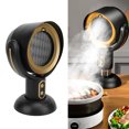 thumbnail image 1 of Portable Range Hood, 2 Gears Dual Speed Quiet Portable Kitchen Exhaust Fan Desktop Kitchen Hood with Detachable Cooling Filter Oil Collection Box for Indoor BBQ, 1 of 7