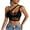 Black, variant on WZXFASHION Women Sleeveless Casual Tops See Through Women's Mesh Crop Sheer Shirt Short T Sexy Lingerie Sleepwear Intimates Red S