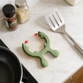 thumbnail image 3 of Fixing Clip Indoor Use for Kitchen Organization with Silicone Cutlery Holder Clip Featuring Deer Horn Shape and Boiling Stopper for Safe Spoon Support, 3 of 5