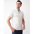 thumbnail image 2 of Men's Golf Shirts Short Sleeve Moisture Wicking Dry Fit Print Patterns Collared Performance Polo Golf Shirts for Men, 2 of 6