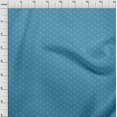 thumbnail image 4 of oneOone Polyester Spandex Medium Blue Fabric Shoes Sewing Craft Projects Fabric Prints By Yard 56 Inch Wide, 4 of 5