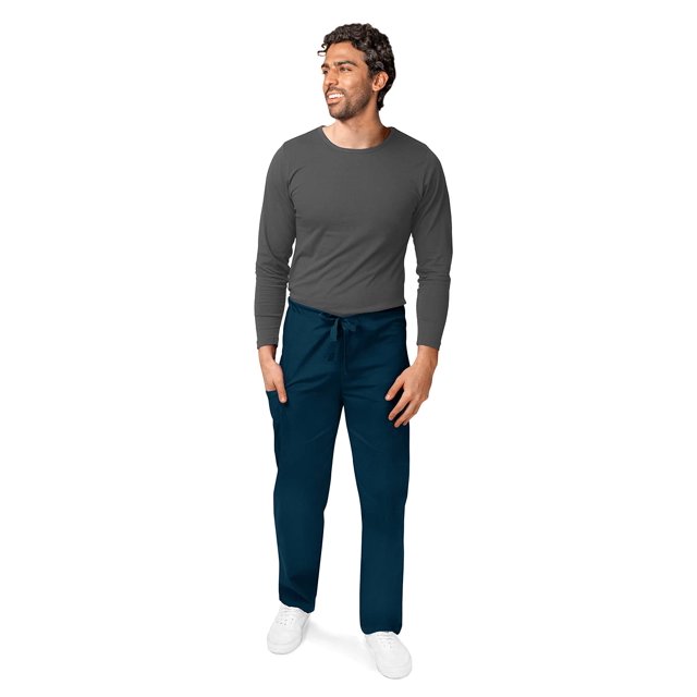Adar Universal Sarraus pour Hommes - Pantalon de Sarrau à Jambe Fuselée avec Cordon