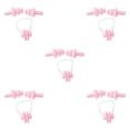 thumbnail image 2 of stanreset Waterproof Nose Clip Swimming Anti-noise Earplug for Protection Ear Protector Pink 5Set, 2 of 6